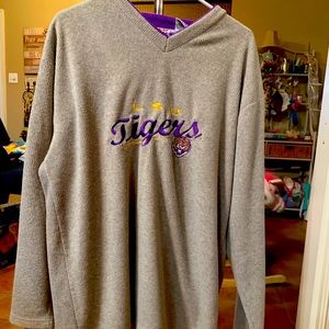 LSU TIGERS sweatshirt grey